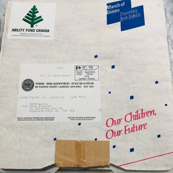 Sandra Kuck Collectors Plate A TIME TO LOVE  March of Dimes Knowles China 1989 - Picture 11 of 11